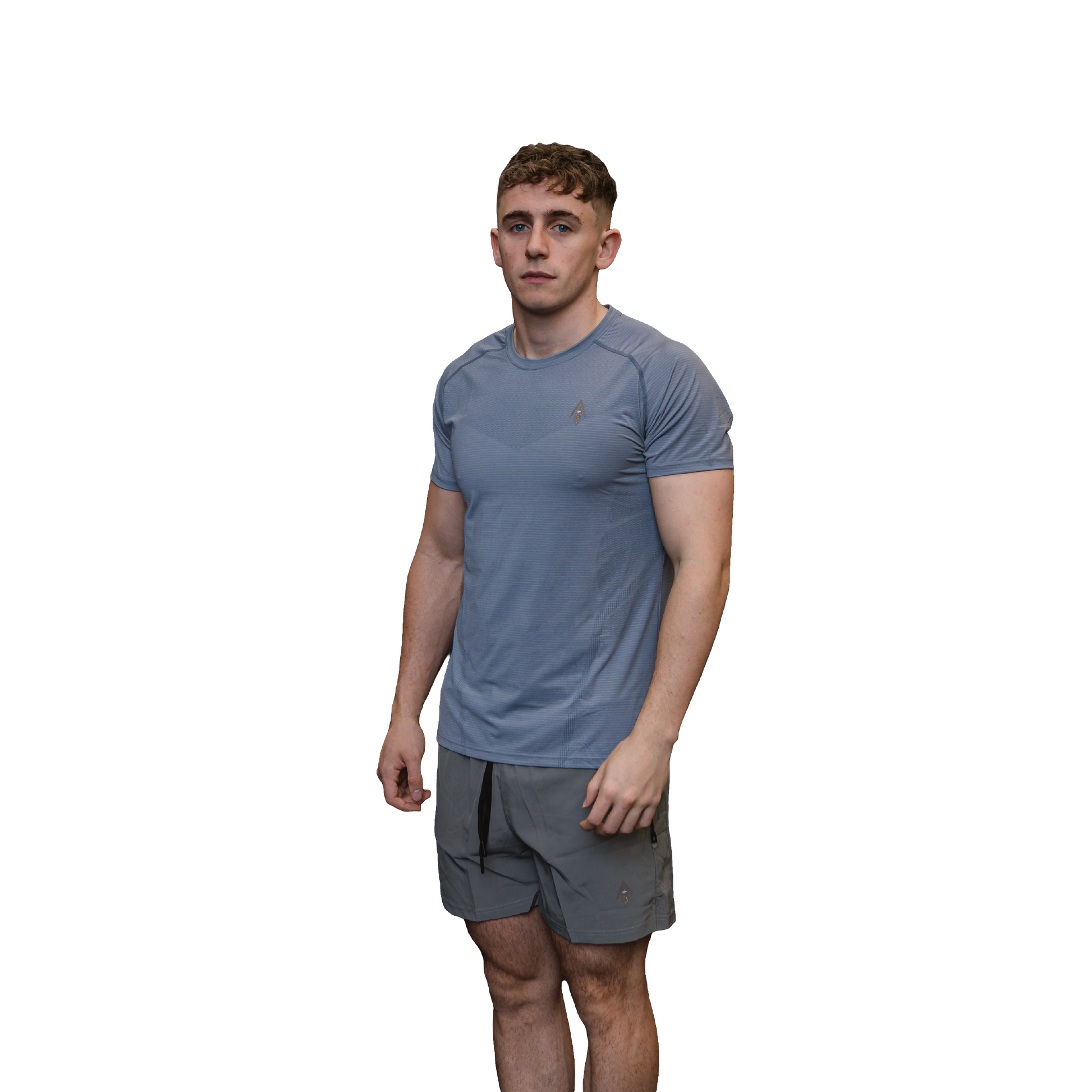 Men's elite performance tee grey