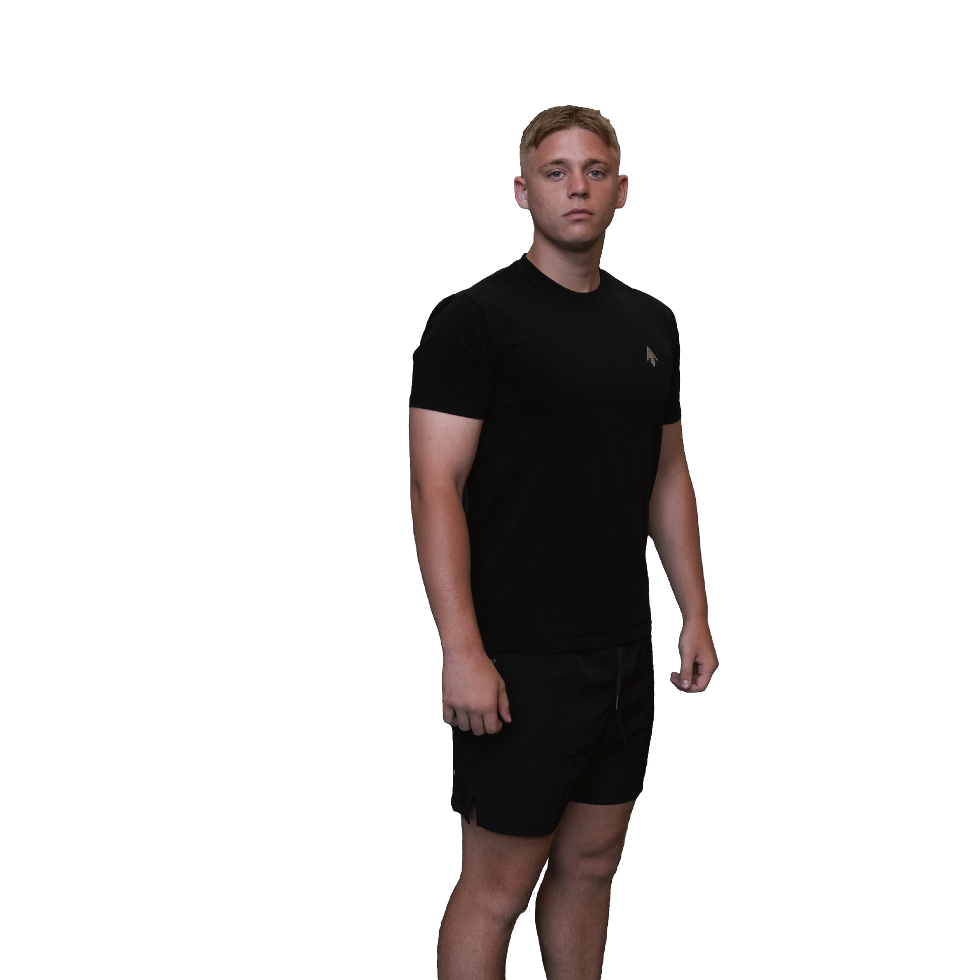 Men's cotton lifestyle tee black 