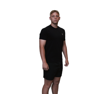 Men's cotton lifestyle tee black 