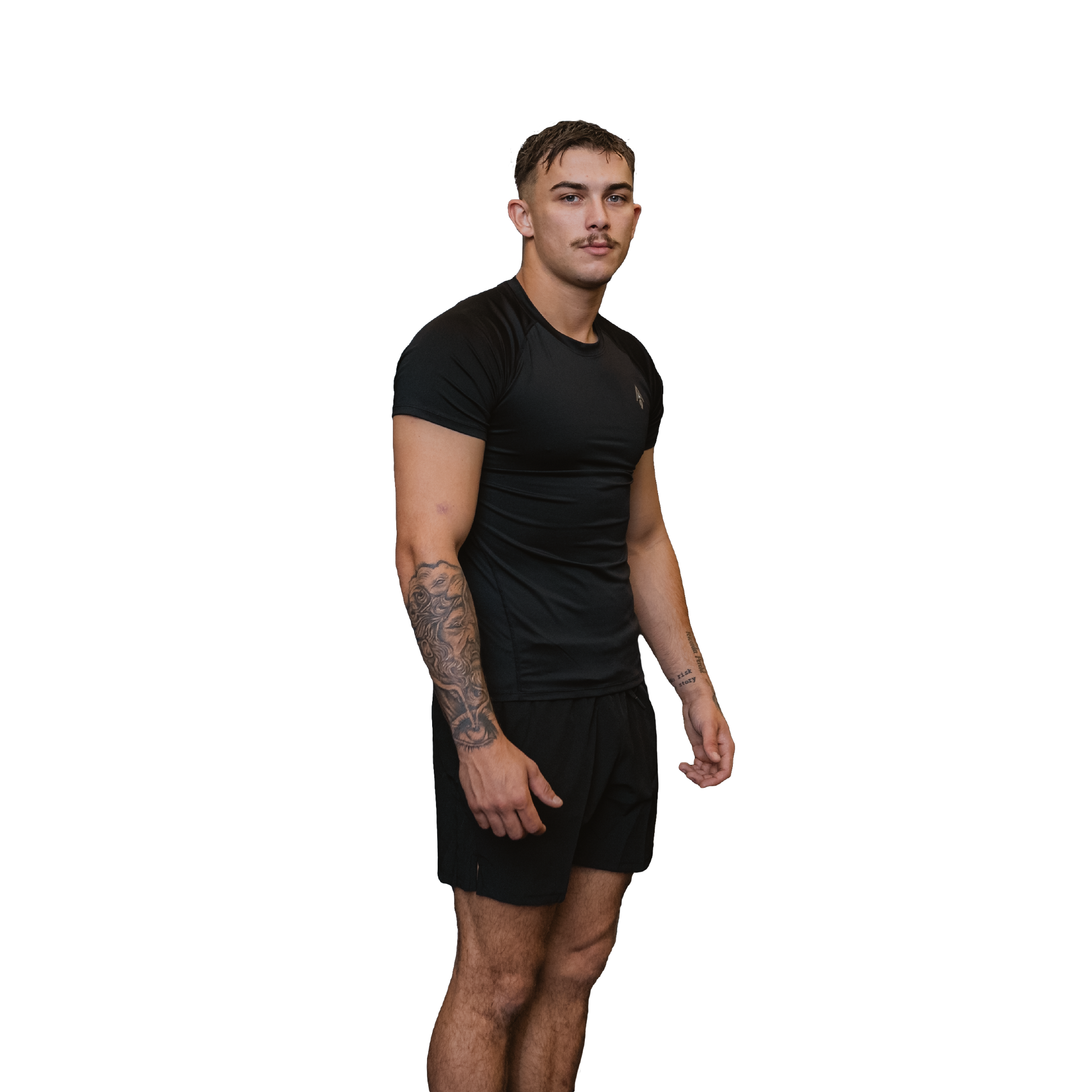 Men's ultra–Compression Tee black