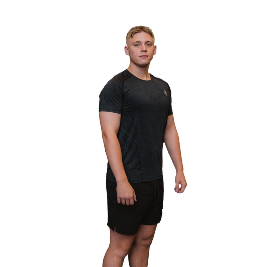 Men's elite performance tee black