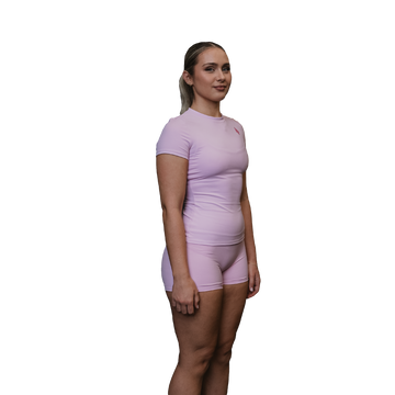 Women pink performance tee 