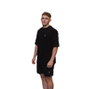 Man wearing relaxed tee unisex black
